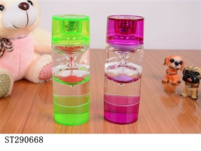 HOURGLASS OIL DROPPING WITH LIGHT - ST290668