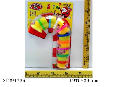 CHRISTMAS COLOR DOUGH SET (10PCS/SET) - ST291739