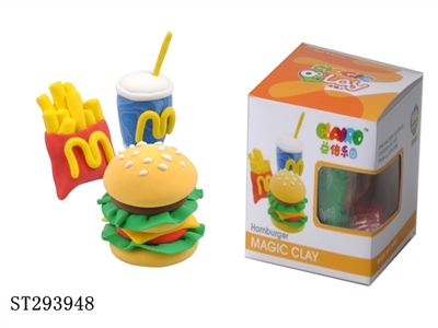 FOOD SERIES SUPER LIGHT CLAY (HAMBURGER) - ST293948