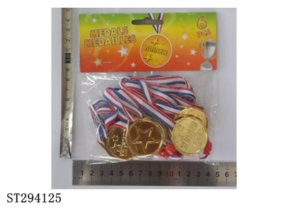 WINNERS MEDAL (6PCS/SET) - ST294125