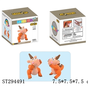 DINOSAUR COLOR MAGIC CLAY - ST294491
