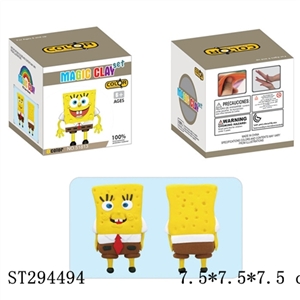 CARTOON FIGURE COLOR MAGIC CLAY - ST294494