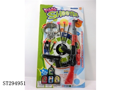 SOFT BULLET GUN POLICE SET - ST294951