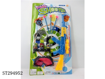 SOFT BULLET GUN POLICE SET - ST294952