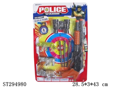 SOFT BULLET GUN POLICE SET - ST294980