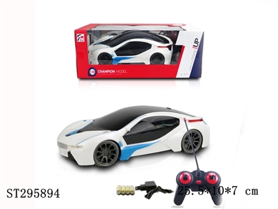 1:18 4通宝马I8黑窗（包电） - ST295894