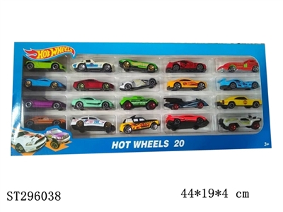 1:64 SLIDING METAL CAR (20PCS/SET) - ST296038