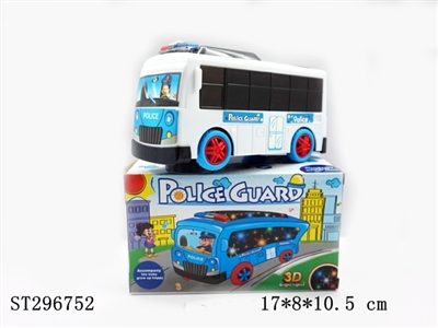 B/O CAR WITH 3D-LIGHT AND MUSIC - ST296752