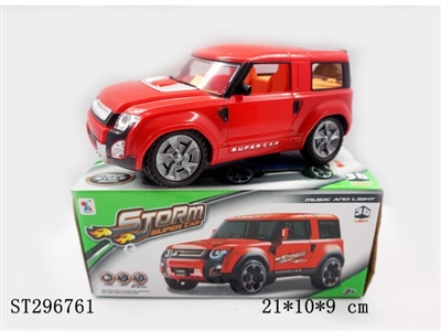 MUSICAL SHAKING B/O CAR W/LIGHT(CAN OPEN THE DOOR) - ST296761