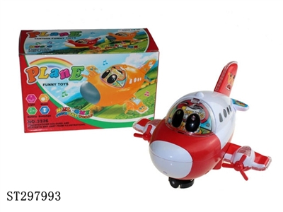 B/O PLANE WITH MUSIC AND LIGHT - ST297993