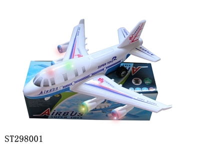 B/O PLANE WITH MUSIC AND LIGHT - ST298001