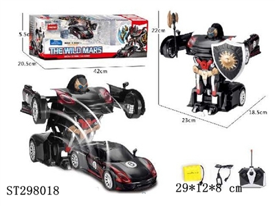 R/C DEFORMATION CAR (ROBOT TO CAR) - ST298018