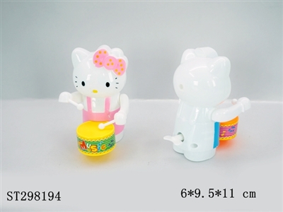 上链打鼓KITTY猫/可装糖 - ST298194
