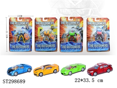 DIE CAST DEFORMATION ROBOT - ST298689