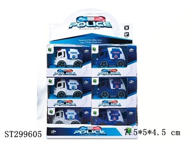 惯性拯救车/两款混装 12PCS - ST299605