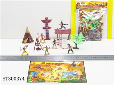 INDIAN TOYS SET - ST300374