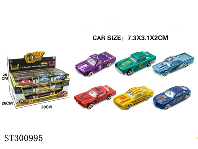 1：64经典滑行合金车36只装 - ST300995