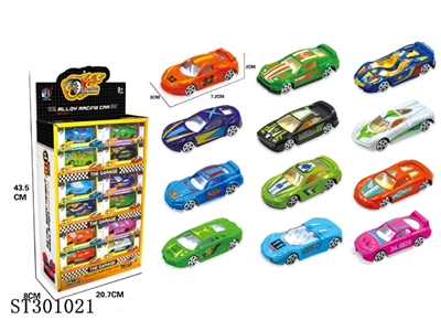 1:64 SLIDING DIE CAST CAR - ST301021