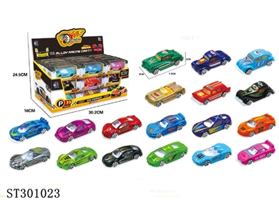 1:64 SLIDING DIE CAST CAR - ST301023