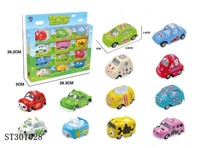 1:64 SLIDING DIE CAST CAR - ST301028