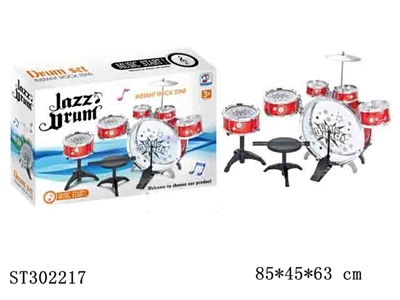 电镀爵士鼓 - ST302217