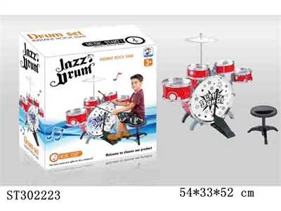 电镀爵士鼓 - ST302223