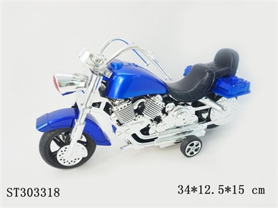 电镀喷漆惯性摩托车 - ST303318