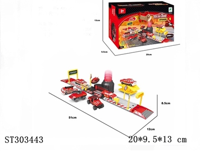 FIRE RAIL CARS - ST303443