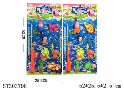 小猪佩奇钓鱼 - ST303798