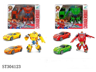 DEFORMATION CAR (MIXED 2 KINDS, MIXED 4 COLORS) - ST304123