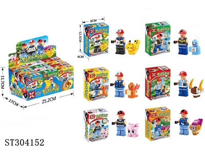 BLOCK 6 STYLES ASSORTED 12IN1 - ST304152