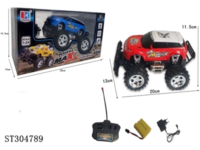 1:14 4W R/C CAR WITH LIGHT (WITH CHARGER & BATTERY) - ST304789