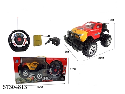 1:14 R/C CAR WITH LIGHT (WITH CHARGER & BATTERY) - ST304813