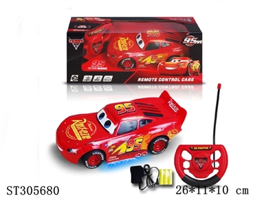 1:24 4W R/C CAR WITH LIGHT - ST305680