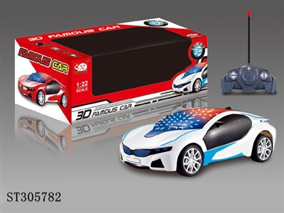 3D 4W R/C CAR WITH LIGTH - ST305782