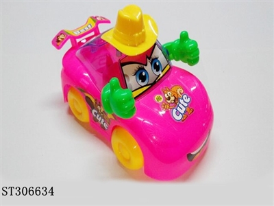 拉线卡通车/可装糖 - ST306634