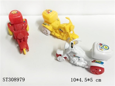 单只实色回力摩托车 - ST308979