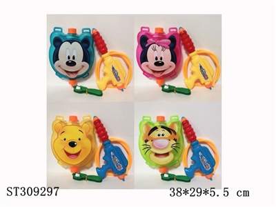 TRANSPARENT BACKPACK WATER GUN SET (MIXED 2 KINDS) - ST309297