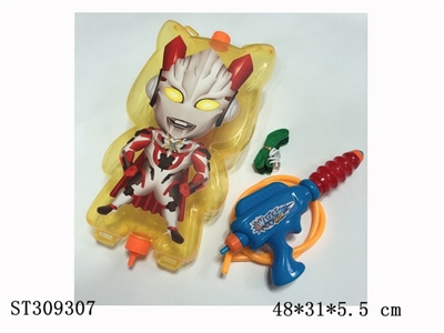 TRANSPARENT PULL TYPE BACKPACK WATER GUN SET - ST309307