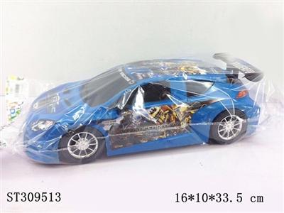 惯性变形金刚跑车/红蓝2色混装 - ST309513