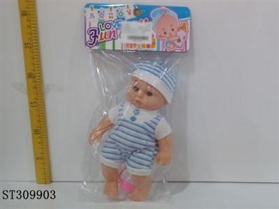 DOLL WITH BLOW BODY & IC & FEEDING-BOTTLE - ST309903