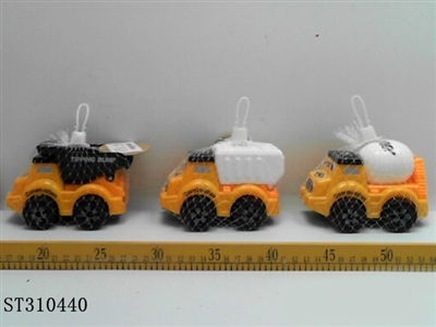 三款实色移印惯性工程车 - ST310440