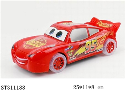 汽车总动员惯性车3代（26CM）(明轮IC音26灯双闪 - ST311188