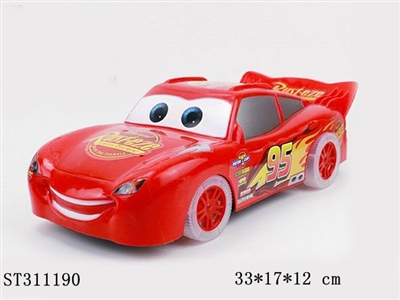 汽车总动员惯性车3代（34CM）(明轮IC音乐4灯双闪 - ST311190
