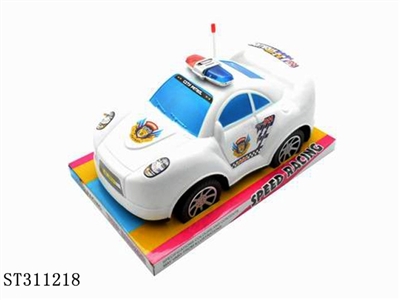 警察标卡通惯性车 - ST311218