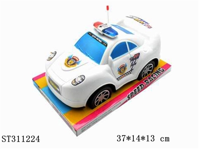 警察标卡通惯性车 - ST311224