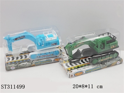 惯性工程车/2色混装 - ST311499