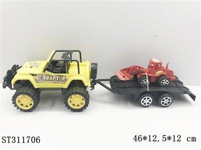 惯性车拖工程车 - ST311706