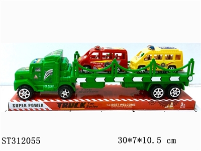 惯性拖头拖滑行警车 - ST312055
