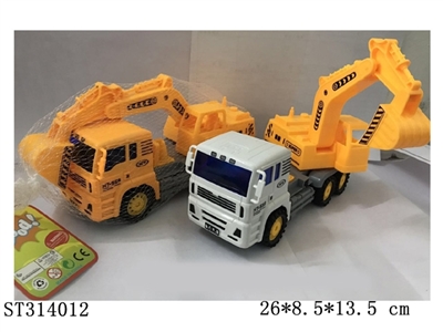 挖掘车惯性工程车 - ST314012